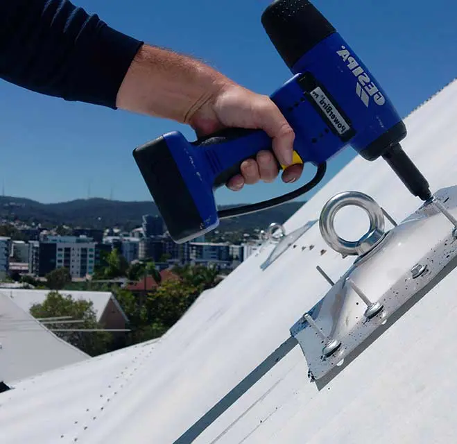 Anchor Certifications - everything you need to know 1 Fidato professional rope access team installing anchor points on a roof