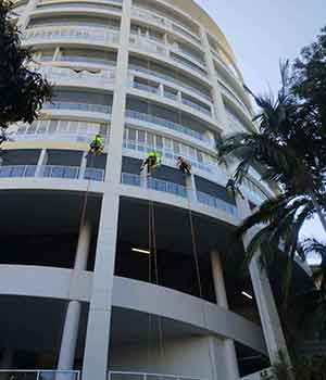 Four crews working on this apartment get the job done on time and on budget