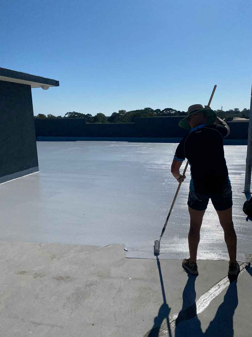 Waterproofing-Membrane-applied-on-roof-at-Sylvan-Oceans